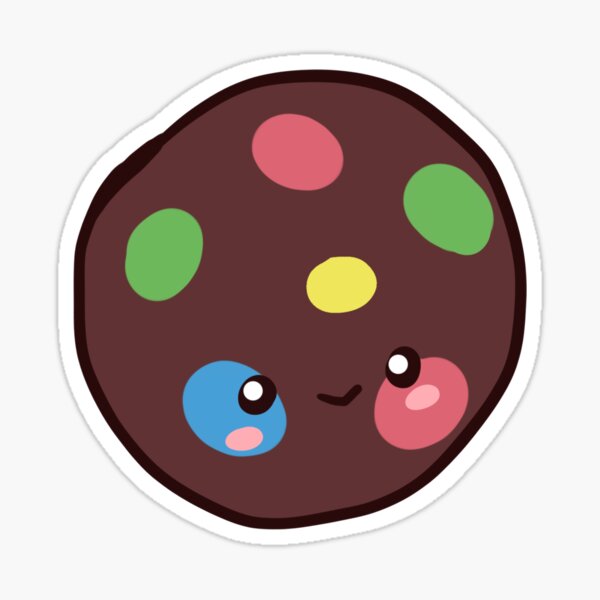 Item preview, Kawaii chocolate chip cookie designed and sold by Yarafantasyart.