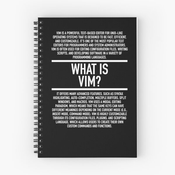 Item preview, Vim Defined - Programming - Linguist - Computer Teacher designed and sold by HiddenVerb.