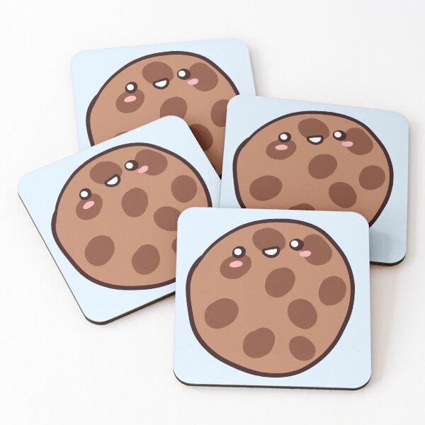 Item preview, Kawaii chocolate chip cookie designed and sold by Yarafantasyart.