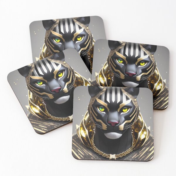 Item preview, Gold Panther designed and sold by Tw1nsAIArt.