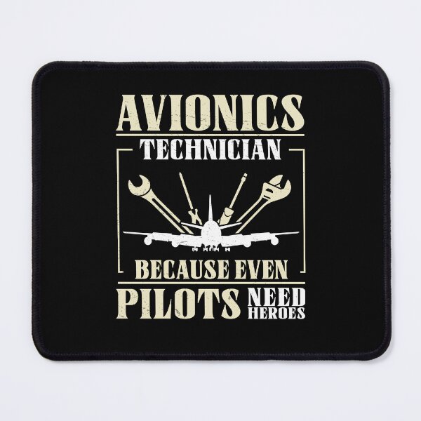 Item preview, Funny Even Pilots Need Heroes For An Avionics Technician Fan designed and sold by StrongShirts.