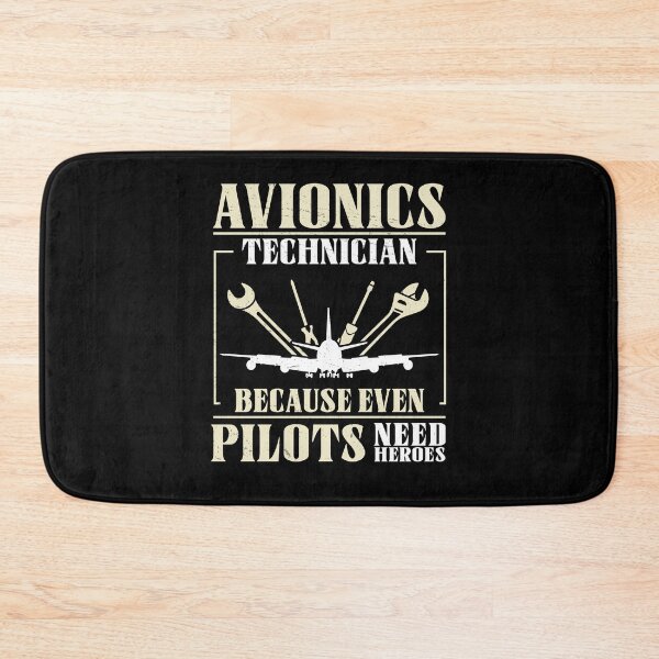 Item preview, Funny Even Pilots Need Heroes For An Avionics Technician Fan designed and sold by StrongShirts.