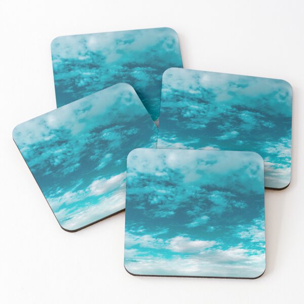 Item preview, Turquoise Blue Cloudscape designed and sold by Tanya C  Smith.