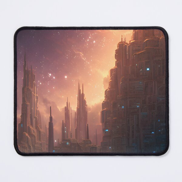 Item preview, Fantasy Futuristic City Cosmos above designed and sold by VersoShopping.