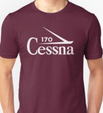 Cessna 170 WHT Unisex T-Shirt