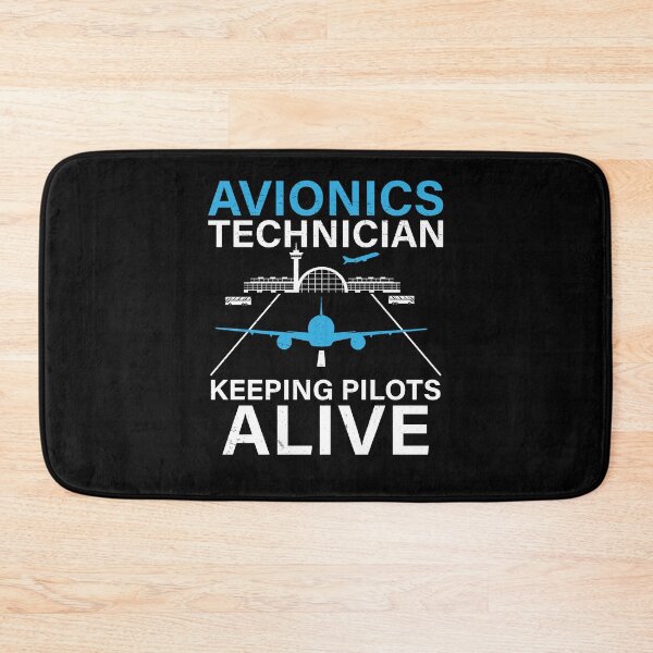 Item preview, Funny Avionics Technician Keeping Pilot Alive Aircraft Techs designed and sold by StrongShirts.