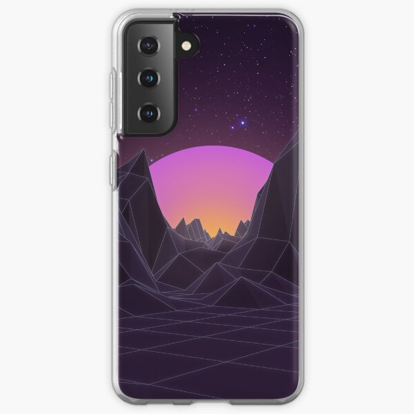 80s Retro Vaporwave Samsung Galaxy Soft Case