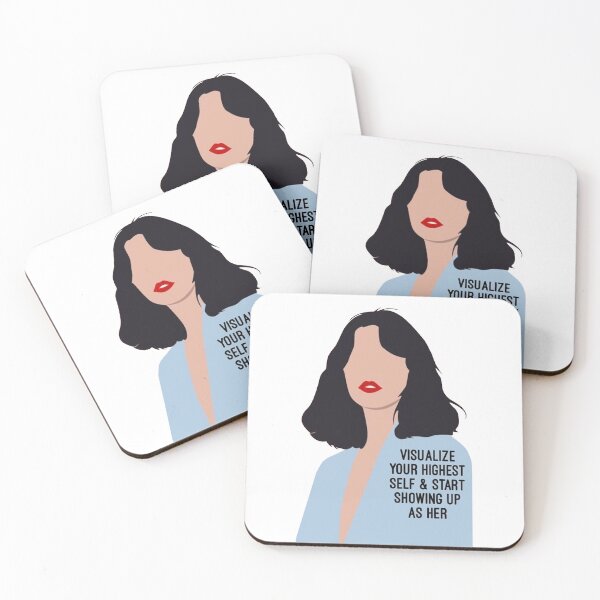 Item preview, visualize your highest self & start showing up as her designed and sold by -DEEWOLF-.