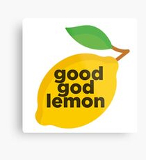 Good God Lemon Sticker & T-Shirt - Gift For TV Lover Metal Print