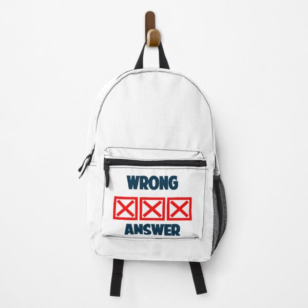 Item preview, XXXXXX wrong answer designed and sold by Josh Ajay Designs.