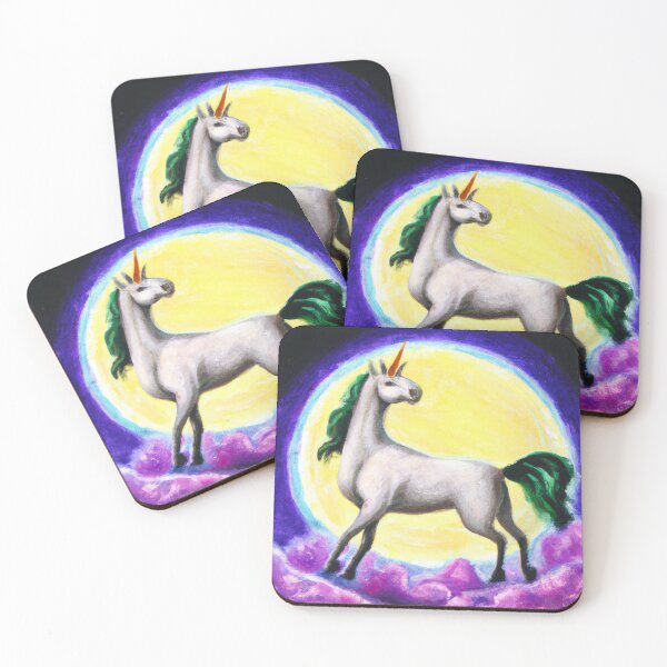 Item preview, unicorn dancing on clouds designed and sold by HouseofMusters.
