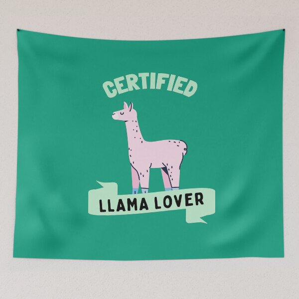 Item preview, Certified Llama Lover designed and sold by GasconyPassion.