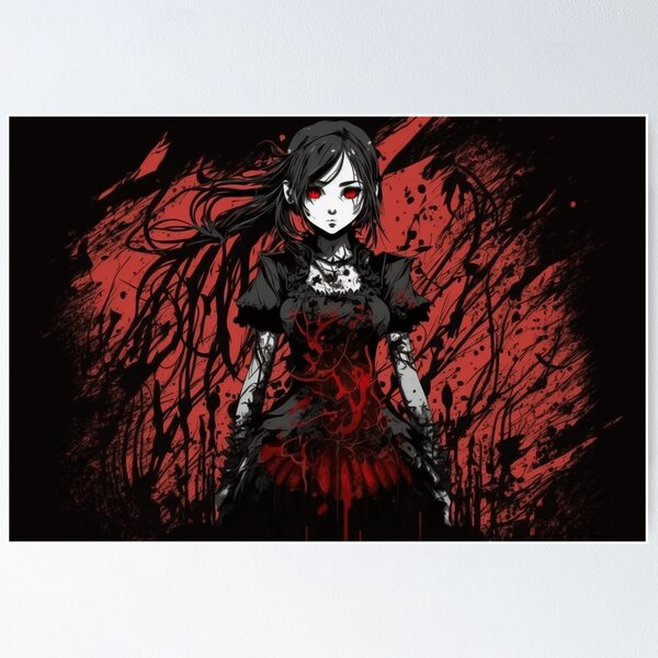 Anime Goth Girl Posters for Sale
