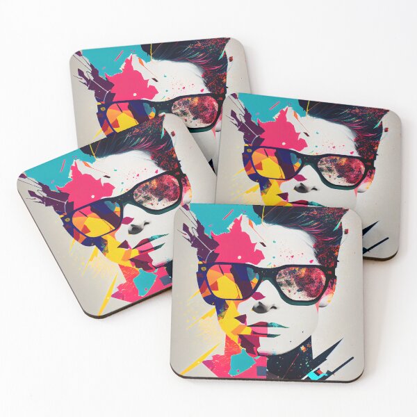 Item preview, Modern pop art style woman portrait designed and sold by loucaski.