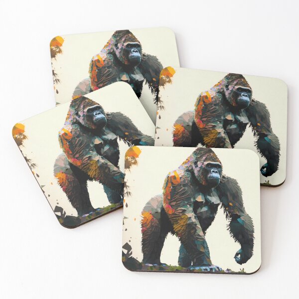 Item preview,  Abstract Gorilla, King Kong, Monkey  designed and sold by Animal  Masterpieces.