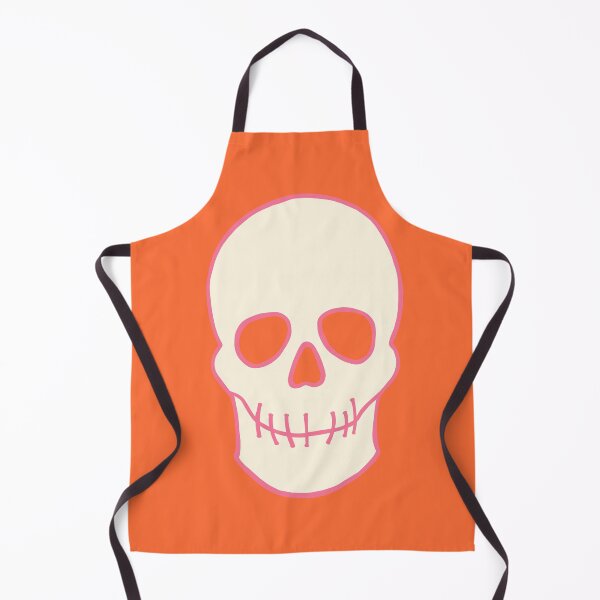Item preview, Skull - Pink, Orange and Cream designed and sold by LAEC-Shop.