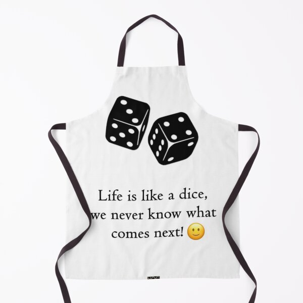 Item preview, life is like a dice designed and sold by sharupatterns.