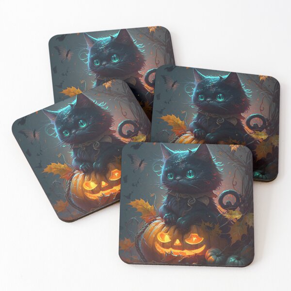 Item preview, Halloween Cat on a pumpkin designed and sold by Dannypryce.