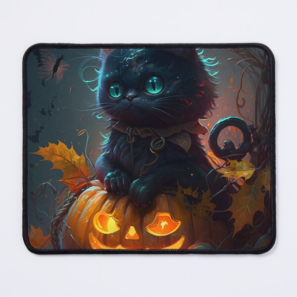Item preview, Halloween Cat on a pumpkin designed and sold by Dannypryce.