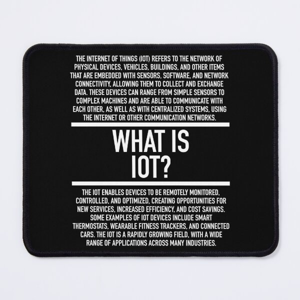 Item preview, IOT Defined - Internet Of Things - IoT Explained designed and sold by HiddenVerb.