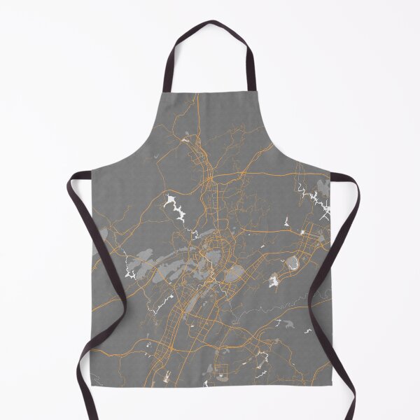 Item preview, Zunyi City Map of Guizhou, China - Bauhaus designed and sold by deMAP.