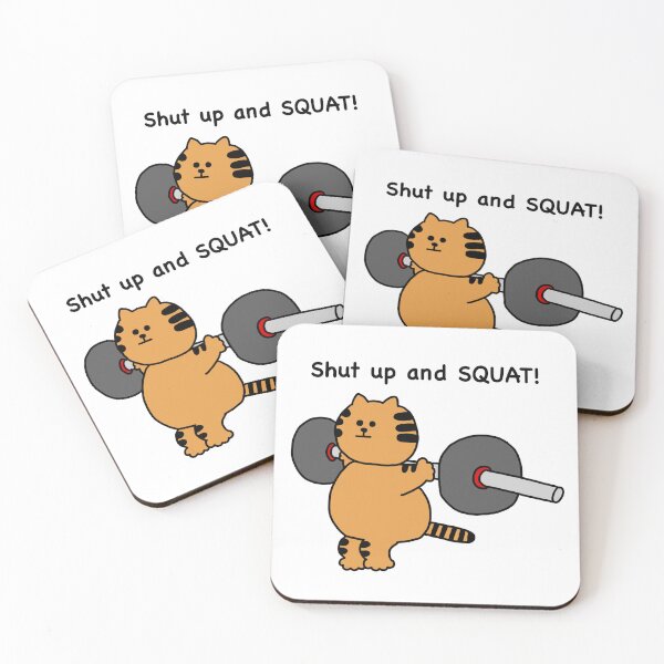 Item preview, the Cat doing squats designed and sold by superbaechoo.