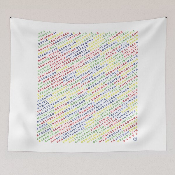 Item preview, Countries of the World Bucket List designed and sold by careerdesigns.