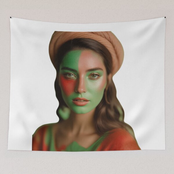 Item preview, Beautiful Painted Woman Portrait designed and sold by Basunat.