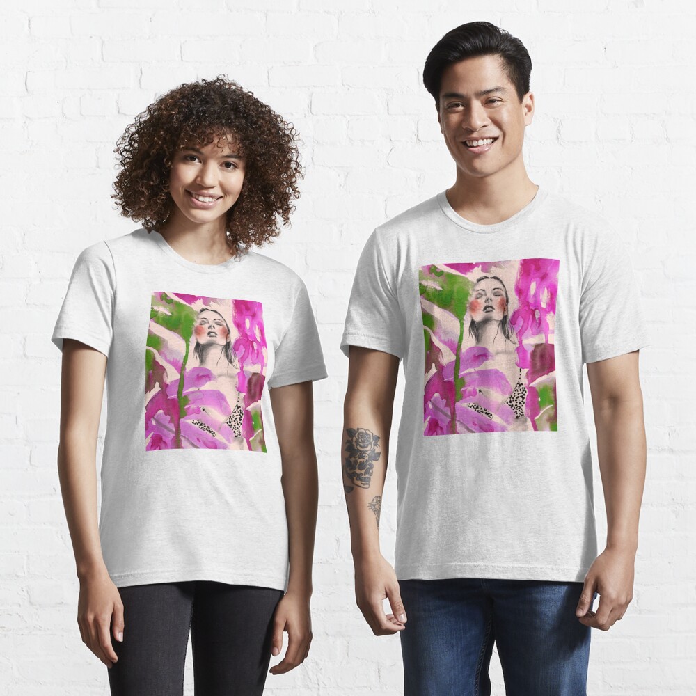 Watercolor Jungle Print Shirt S/S: Multi Color – Henry & Company