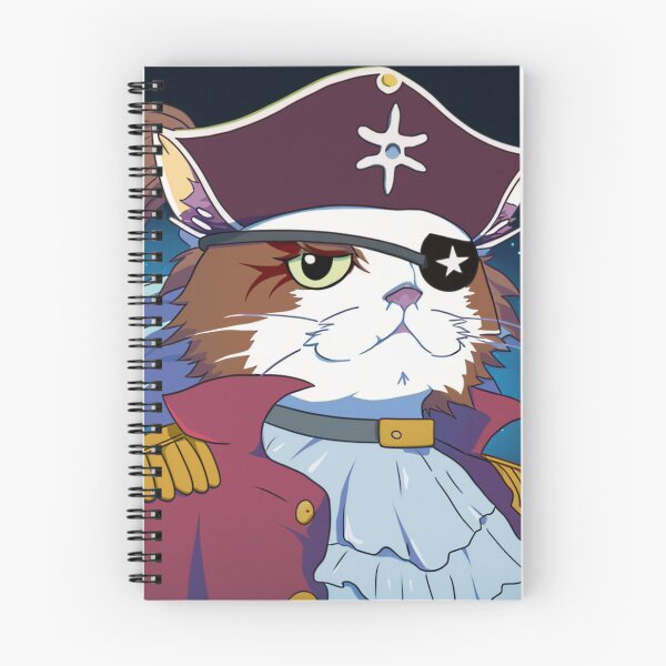 Item preview, Space Pirate Captain cat - GALACTICATS collection designed and sold by RESToRAPTOR.