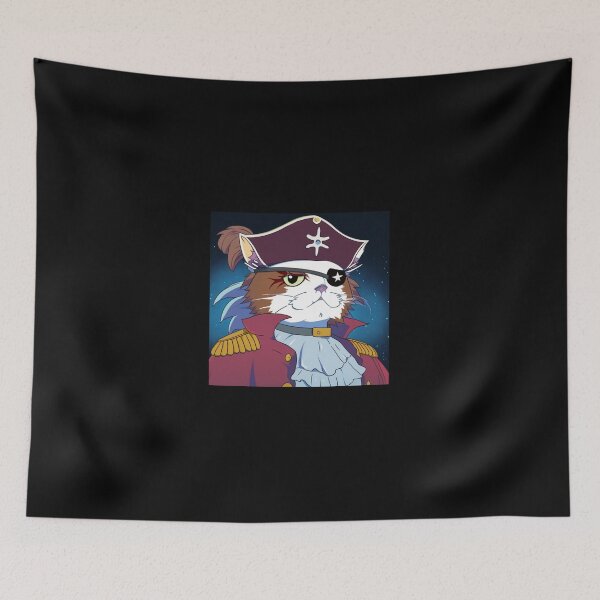 Item preview, Space Pirate Captain cat - GALACTICATS collection designed and sold by RESToRAPTOR.