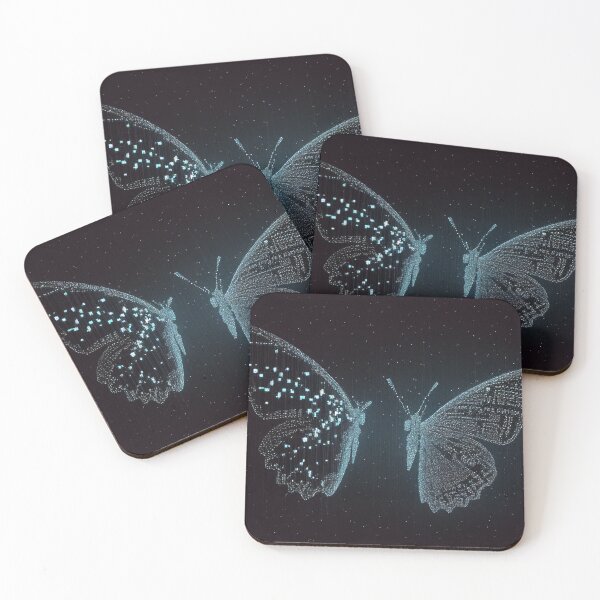 Item preview, Enchanting ASCII Butterflies Gazing at Each Other, Generated by AI designed and sold by dragonwolfpack.
