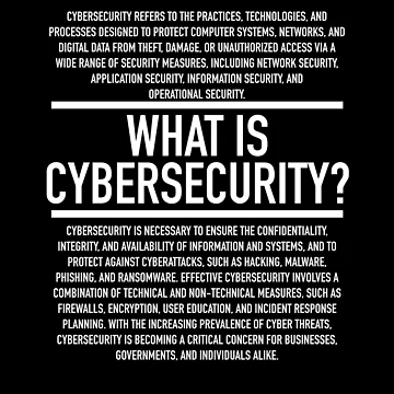 Artwork thumbnail, Cybersecurity Defined - Programming - Security Dev Sysadmin by HiddenVerb