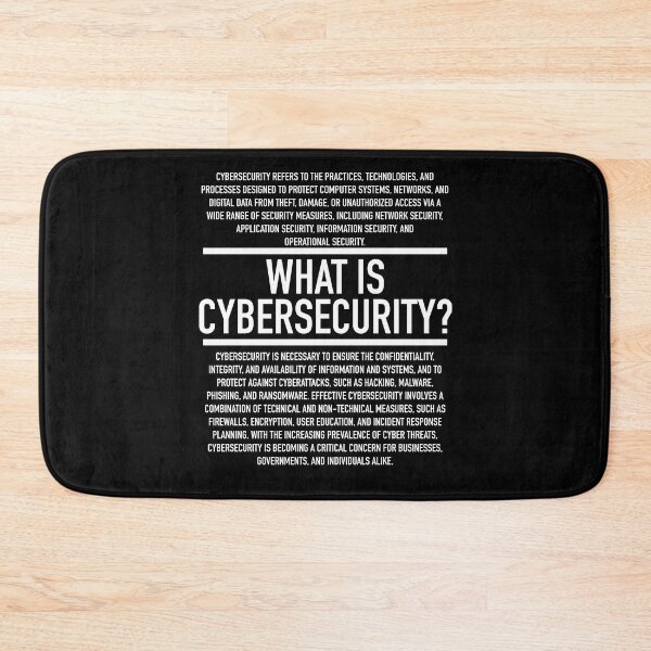 Item preview, Cybersecurity Defined - Programming - Security Dev Sysadmin designed and sold by HiddenVerb.