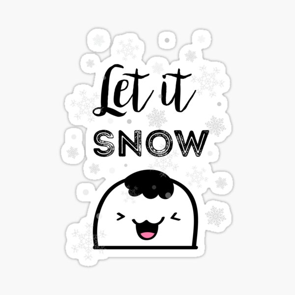 Let it Snow! Sticker