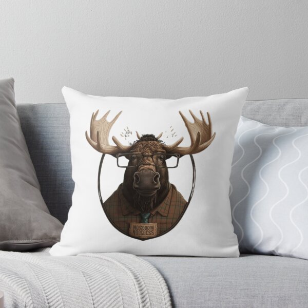 Item preview, just a teacher who loves moose designed and sold by YOUDKAIR.
