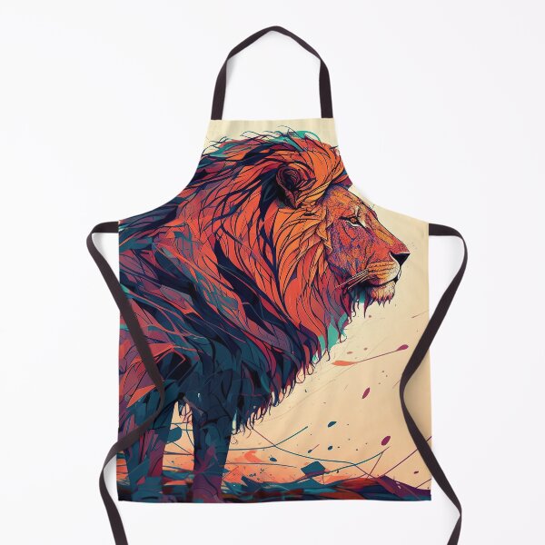 Item preview, Standing lion designed and sold by Warehouse46.