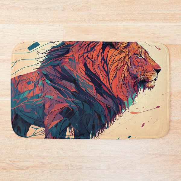 Item preview, Standing lion designed and sold by Warehouse46.