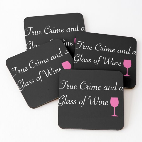 Item preview, True Crime and a Glass of Wine designed and sold by bellascar5.