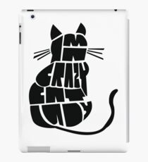Crazy Cat Lady iPad Case/Skin