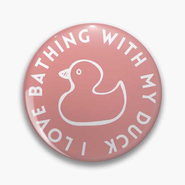 Item preview, I love bathing with my duck designed and sold by GasconyPassion.