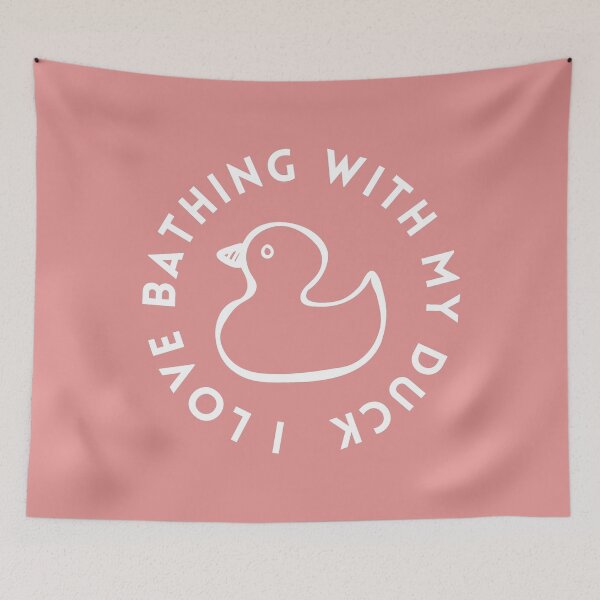 Item preview, I love bathing with my duck designed and sold by GasconyPassion.