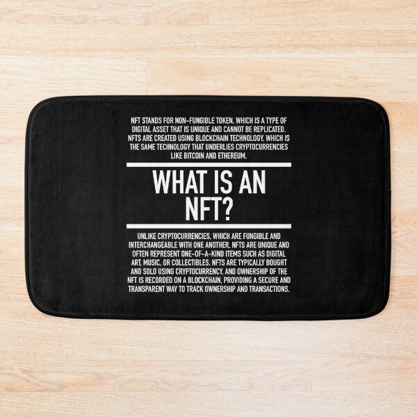 Item preview, NFT Defined - Non Fungible Token - Cryptocurrency Blockchain designed and sold by HiddenVerb.