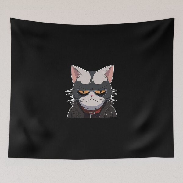 Item preview, Space Bandit cat - GALACTICATS collection designed and sold by RESToRAPTOR.