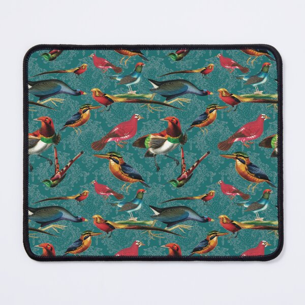 Item preview, Vintage birds and lace - Blue designed and sold by CharlieCreates.