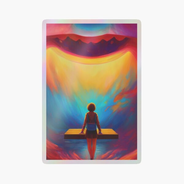 Item preview, The Other Side Beckons: A Stranger Things Inspired Painting of the Mind Flayer and the Upside Down designed and sold by gabpod.