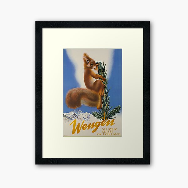 Item preview, Wengen,Switzerland,Ski Poster designed and sold by BokeeLee.