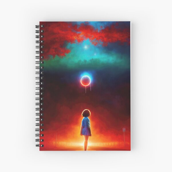 Item preview, The Other Side Beckons: A Stranger Things Inspired Painting of the Mind Flayer and the Upside Down designed and sold by gabpod.