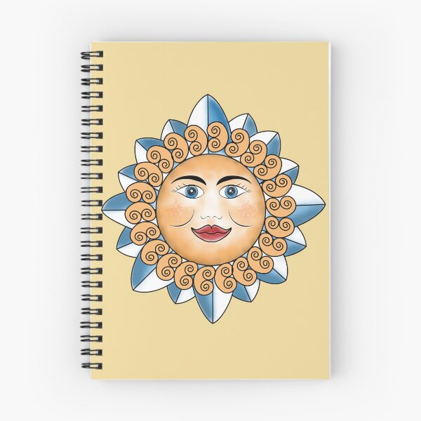 Item preview, Sicilian Sun face designed and sold by PerlaDesignArt.