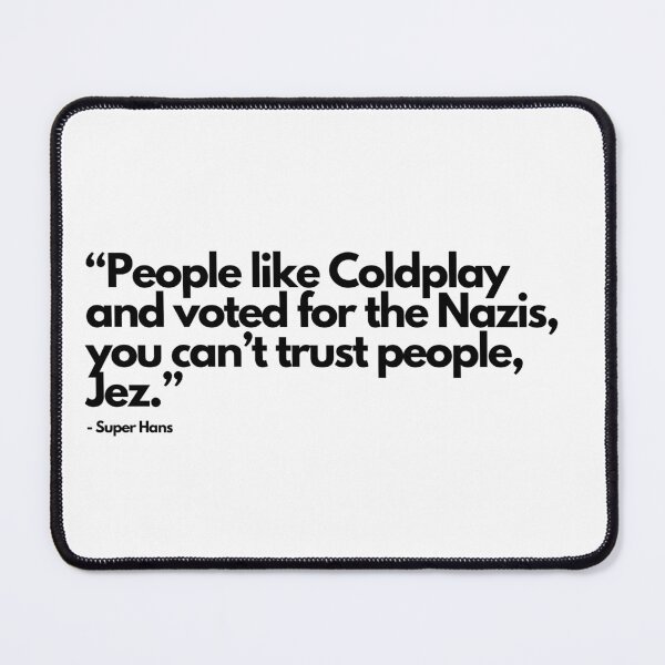 Item preview, Peep Show: Super Hans Funny designed and sold by IconicTVMoments.